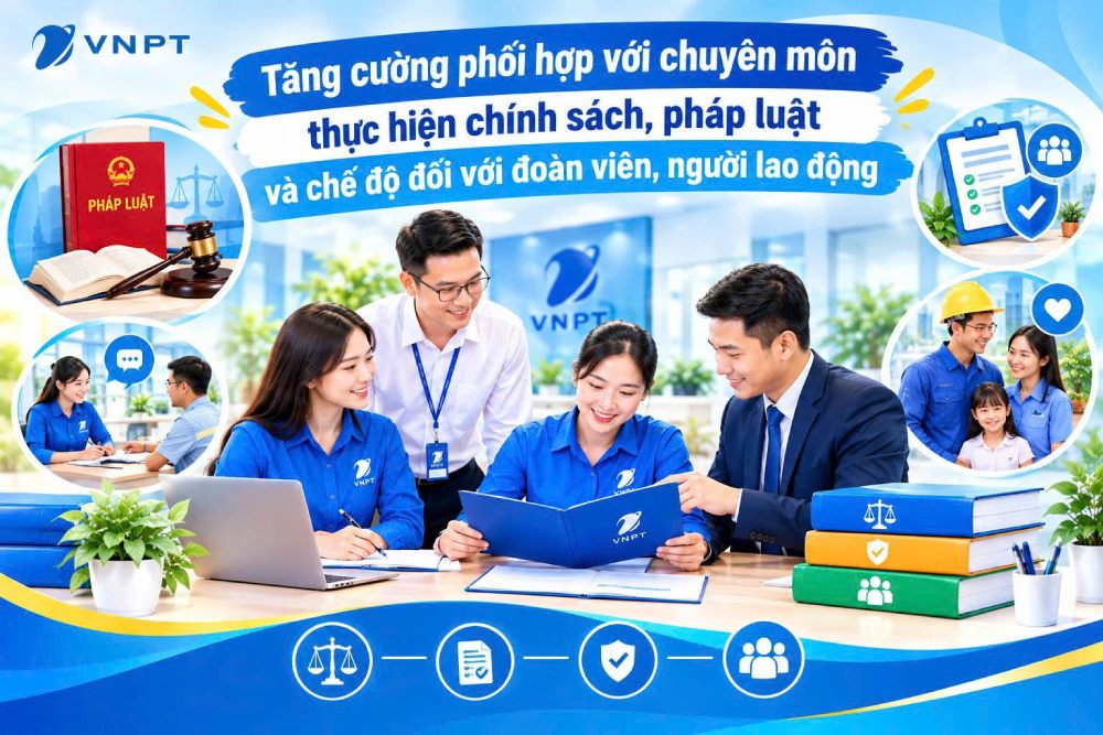 Công đoàn phối hợp chuyên môn thực hiện chính sách, chế độ với đoàn viên, người lao động
