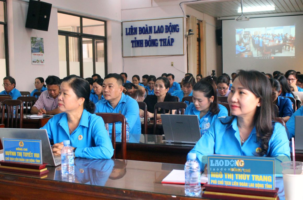 Công đoàn Đồng Tháp chăm lo hơn 50.000 đoàn viên, người lao động