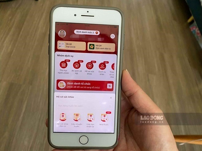 Phiếu chuyển viện có thể dùng trên VNeID. Ảnh: Đức Vân