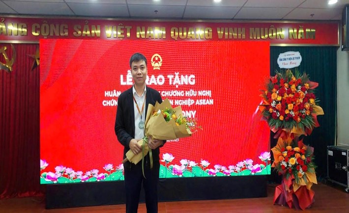 Anh Trần Tuấn Anh - Công ty CNTT Điện lực miền Bắc. Ảnh: Nhân vật cung cấp