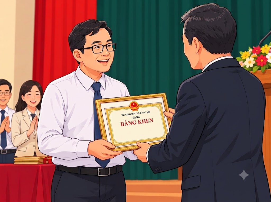 5 tiêu chuẩn để giáo viên được nhận Bằng khen của Bộ Giáo dục và Đào tạo