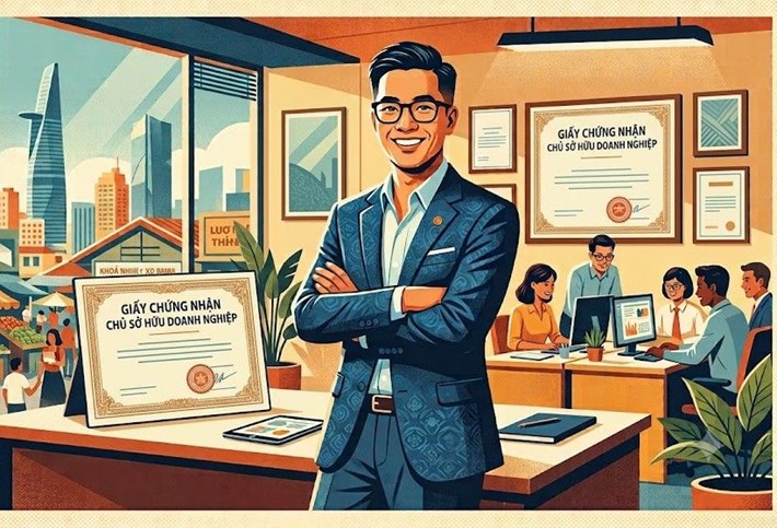 The beneficial owner is one or more individuals directly or indirectly or both directly and indirectly owning 25% of the charter capital or 25% or more of the total number of voting shares of the enterprise. Photo created by AI