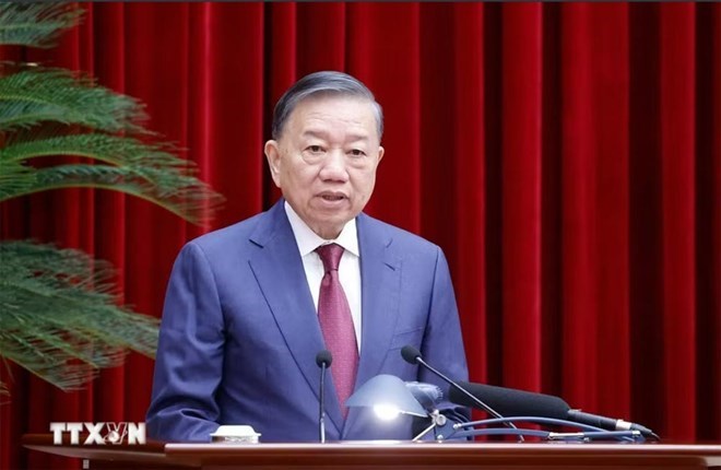 Tổng Bí thư, Chủ tịch nước Tô Lâm đã ký ban hành Quy định thi hành Điều lệ Đảng. Ảnh: TTXVN