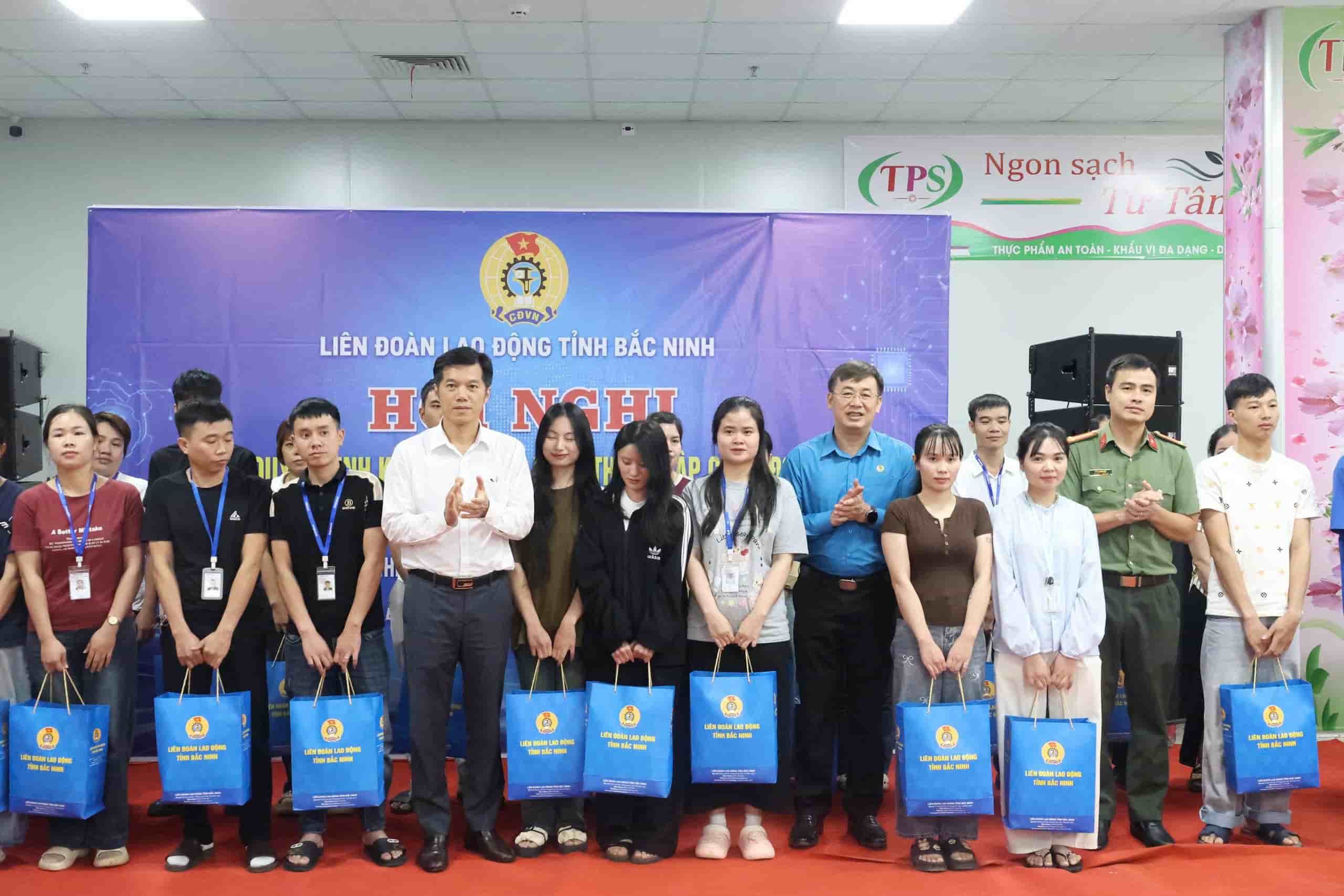 Established a grassroots Trade Union at Amphenol Advanced Connector Vietnam with 1,629 union members