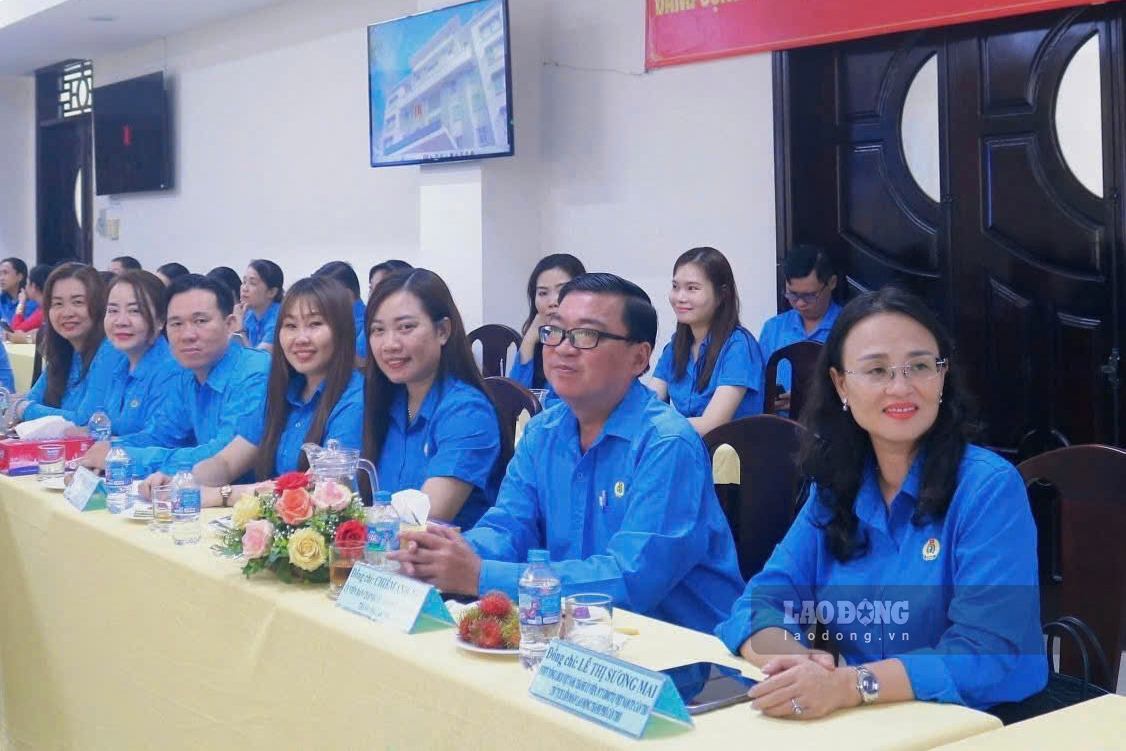 Đại biểu tham dự hội thi. Ảnh: Tạ Quang