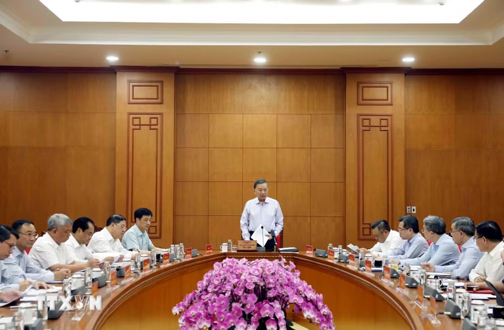 Tổng Bí thư, Chủ tịch nước Tô Lâm phát biểu chỉ đạo. Ảnh: Thống Nhất/TTXVN