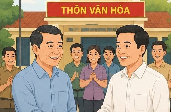 Village heads, Party cell secretaries, and Heads of Fatherland Front Committees in Hue are paid allowances according to the provisions of Resolution 20/2026/NQ-HDND. Graphic photo: AI