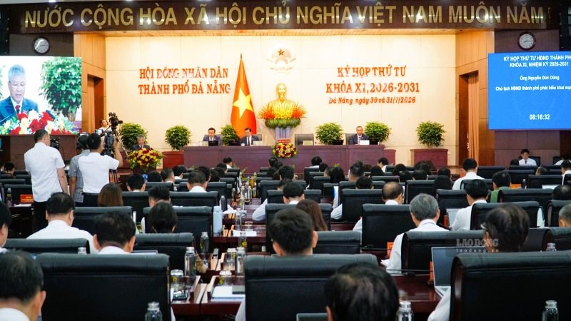 Siêu đô thị lấn biển Đà Nẵng chưa được trình HĐND tại kỳ họp giữa năm 2026, do cần thêm thời gian đánh giá tác động và hoàn thiện các thủ tục liên quan. Ảnh: Hoàng Bin