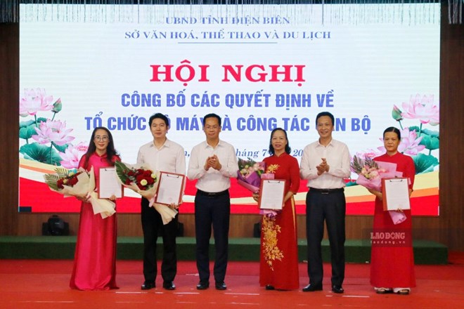 Dien Bien Department of Culture, Sports and Tourism consolidates leadership positions after arrangement