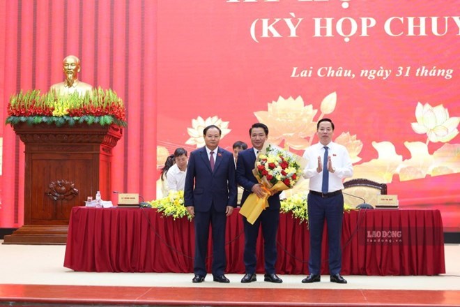 Mr. Ly Cong Hau holds the position of Vice Chairman of Lai Chau Provincial People's Council. Photo: Thanh An