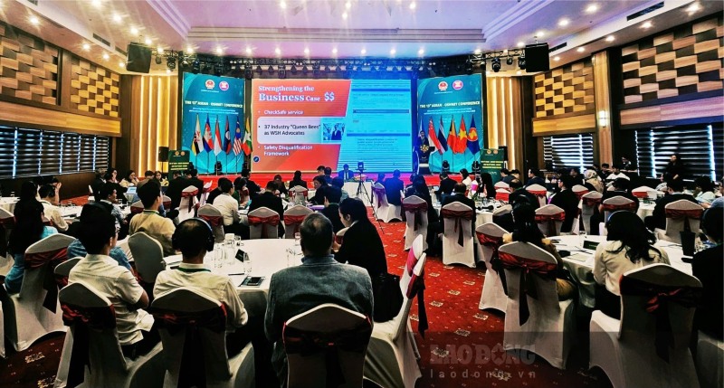 Quang cảnh Diễn đàn ASEAN-OSHNET lần thứ 13 tại Đà Nẵng. Ảnh: Hoàng Bin