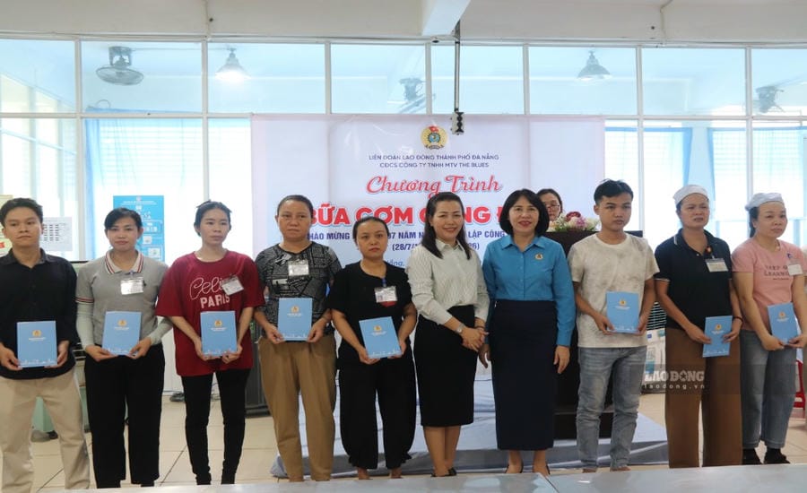 More than 181 million VND to support meals for Da Nang workers
