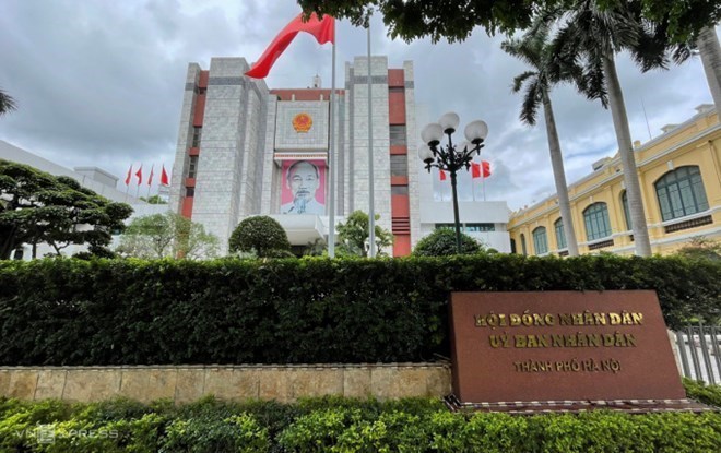 UBND TP Hà Nội vừa có tờ trình về việc miễn nhiệm chức vụ Ủy viên UBND TP nhiệm kỳ 2026 - 2031. Ảnh: Hanoi.gov