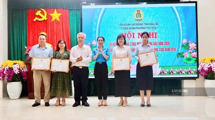 Công đoàn tỉnh Đắk Lắk đã và đang đầu tư nguồn lực phát triển đoàn viên, thành lập công đoàn cơ sở tại doanh nghiệp ngoài khu vực nhà nước. Ảnh: Công đoàn Đắk Lắk