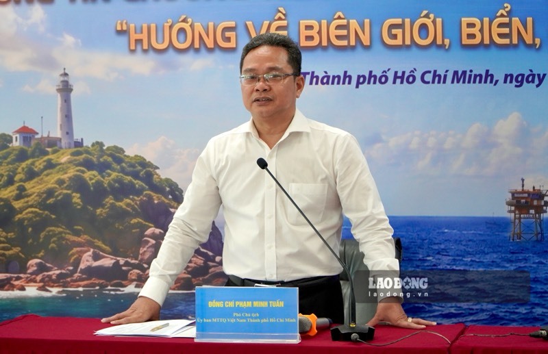 TPHCM phấn đấu vận động 40 tỉ đồng chăm lo tuyến đầu Tổ quốc