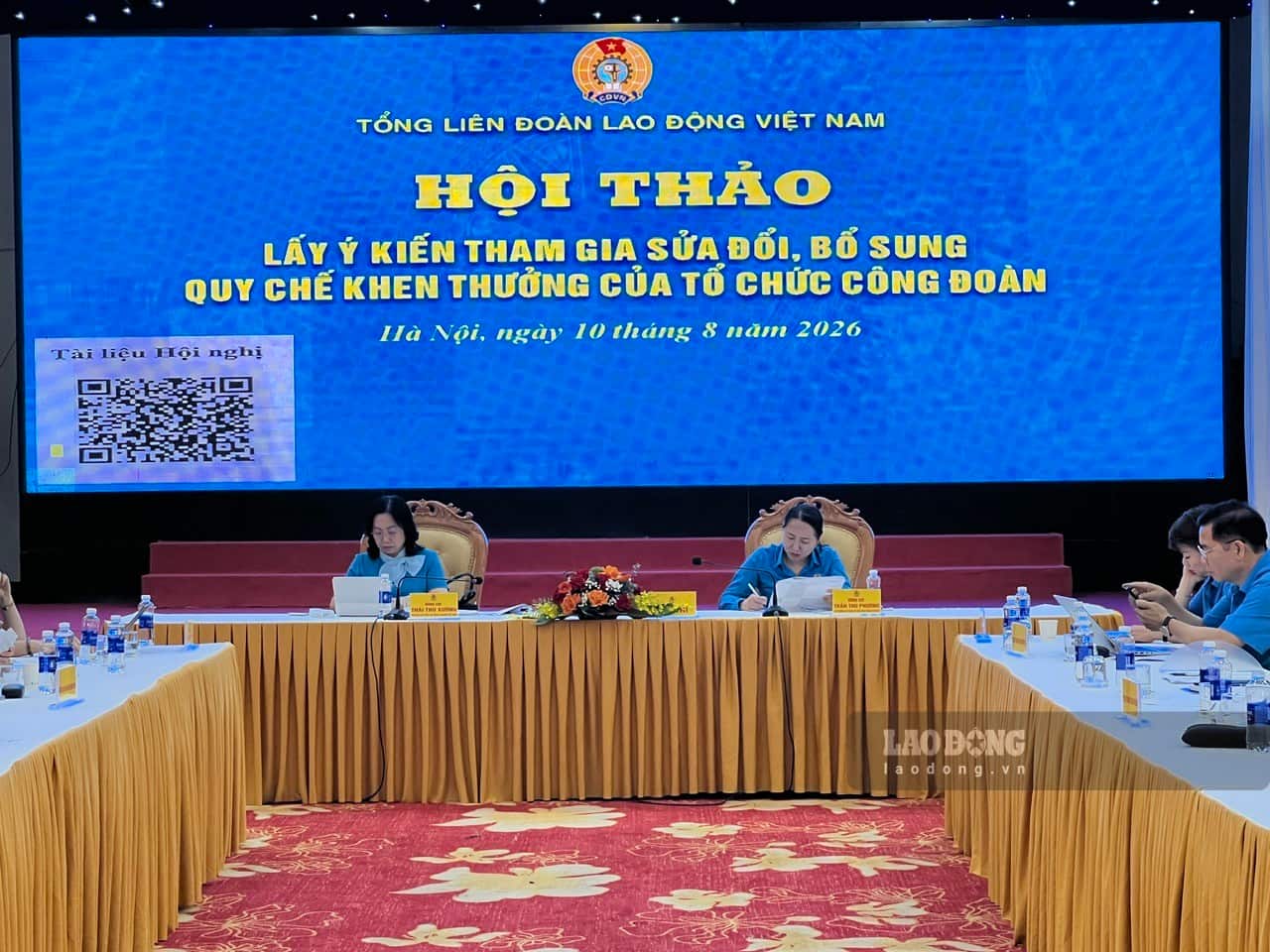 Đề xuất thêm hình thức ghi nhận cán bộ Công đoàn có nhiều năm cống hiến
