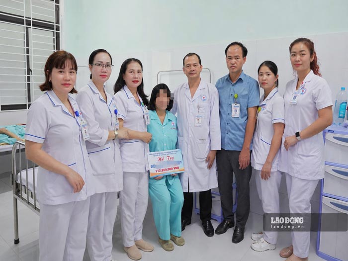 Công đoàn sẻ chia với đoàn viên mắc bệnh hiểm nghèo