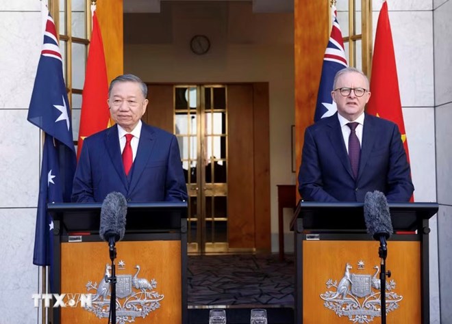 Việt Nam - Australia hướng tới tăng giá trị thương mại, tăng cường quan hệ kinh tế