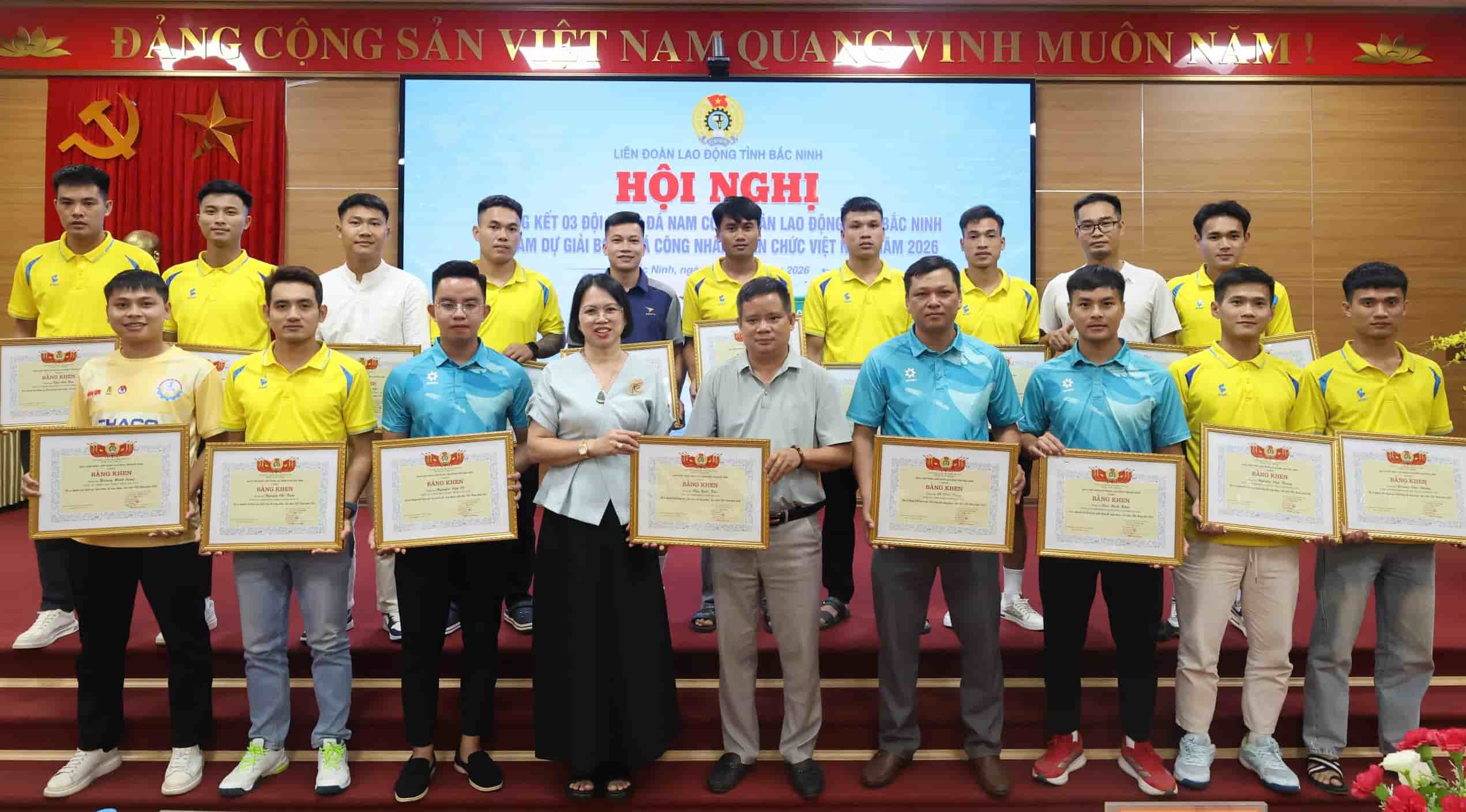 Đại diện Liên đoàn Lao động tỉnh Bắc Ninh 