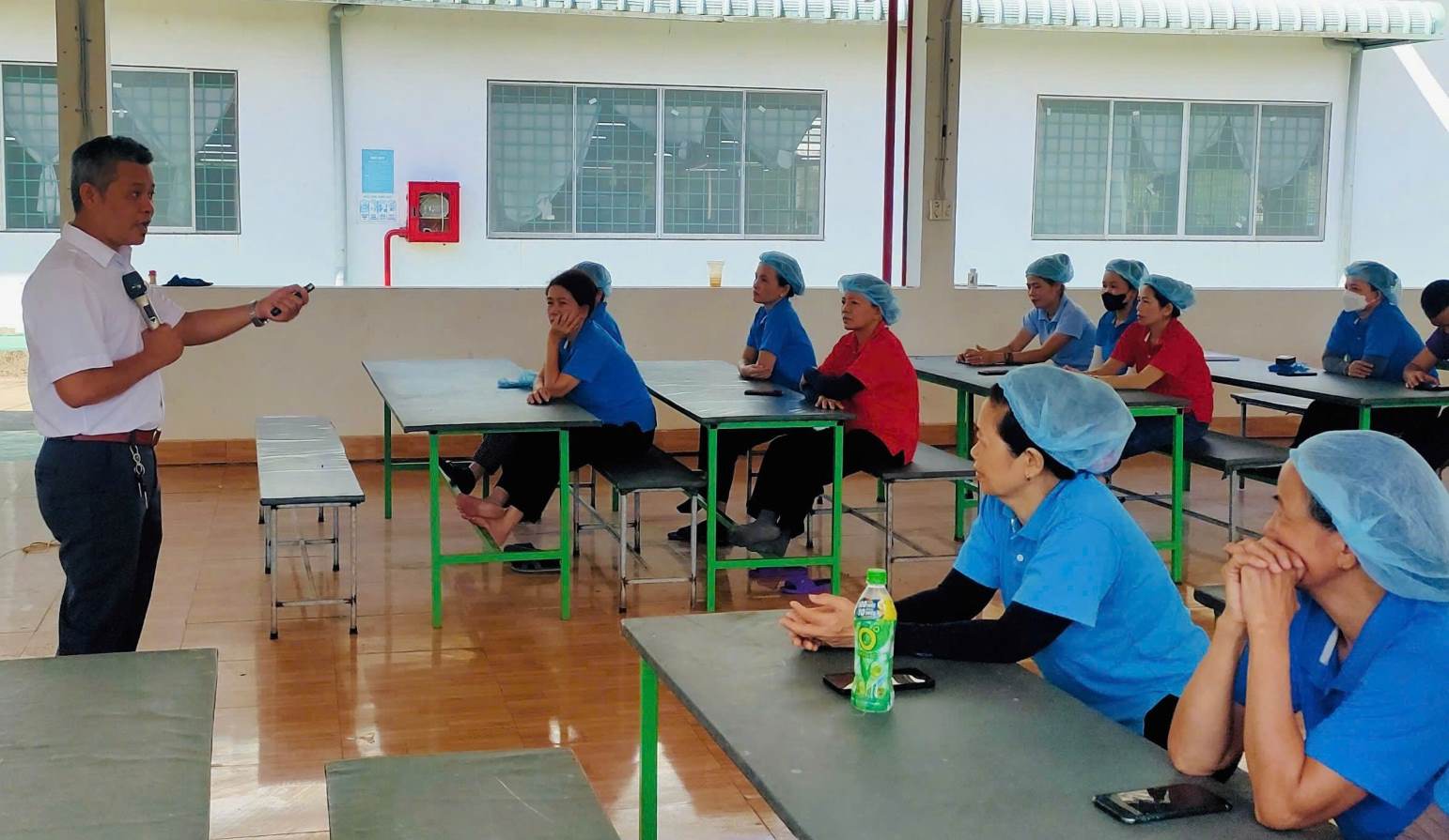 Công đoàn cơ sở ở Đà Nẵng huấn luyện an toàn, vệ sinh lao động cho công nhân