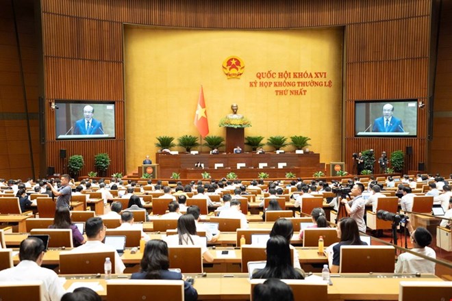 Quốc hội thảo luận về việc thành lập thành phố Quảng Ninh và thành phố Bắc Ninh