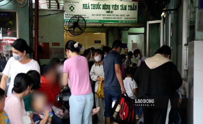 Bệnh viện Tâm thần (cơ sở 3) luôn trong tình trạng quá tải. Ảnh: Như Quỳnh
