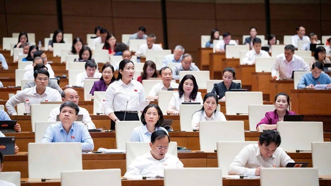 Hôm nay (13.8), Quốc hội sẽ thảo luận tại hội trường hiệp định liên quan đến Dự án Nhà máy điện hạt nhân Ninh Thuận. Ảnh: Quochoi.vn