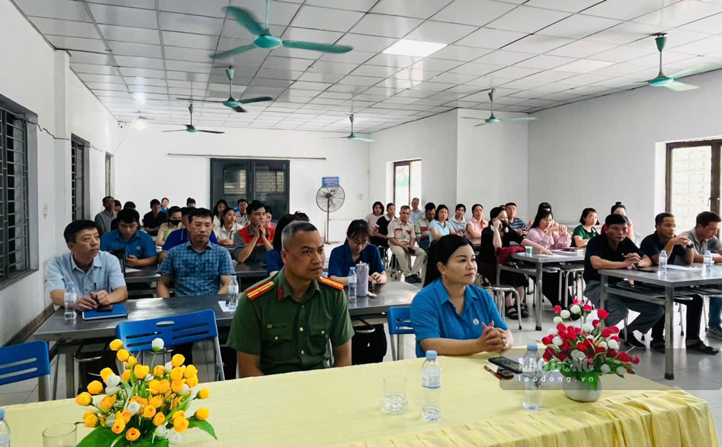Nâng cao kỹ năng phòng ngừa tội phạm cho công nhân Lào Cai