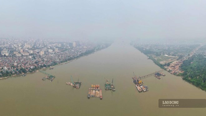 Hà Nội tiến hành đánh giá lại toàn bộ 126km hạ tầng giao thông dọc sông Hồng. Ảnh: Sóng Hữu