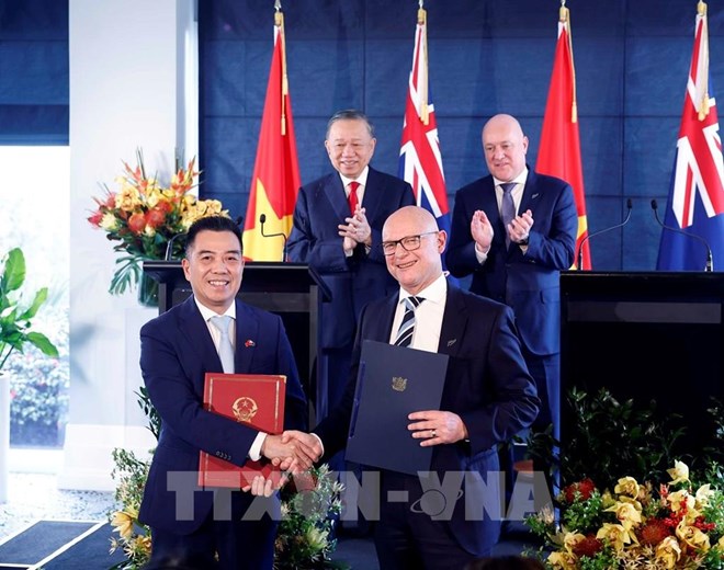 Việt Nam - New Zealand quyết tâm đạt mục tiêu kim ngạch thương mại 3 tỉ USD