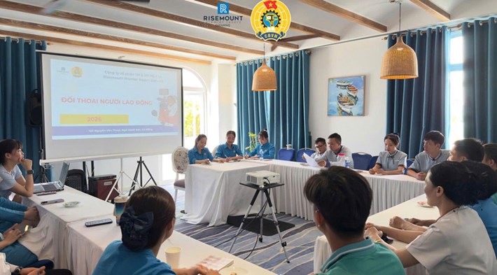 Công đoàn cơ sở ở Đà Nẵng tổ chức hội nghị đối thoại người lao động năm 2026. Ảnh: Công đoàn Ngũ Hành Sơn