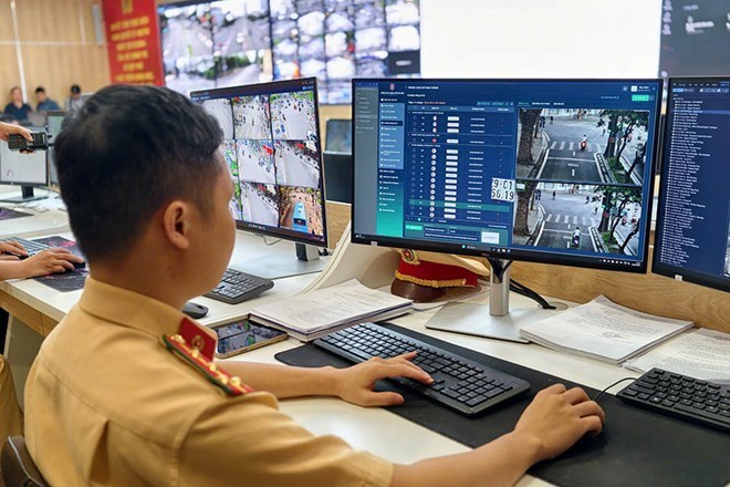 Theo đề xuất, người dân có thể nộp phạt nguội online. Ảnh: Phòng CSGT Hà Nội