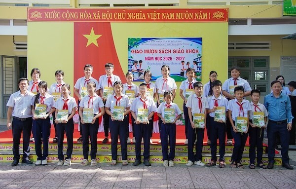 Hơn 35.000 bộ sách giáo khoa mới và đã qua sử dụng được các đơn vị, trường học tại Đà Nẵng huy động để hỗ trợ học sinh. Ảnh: UBND TP Đà Nẵng
