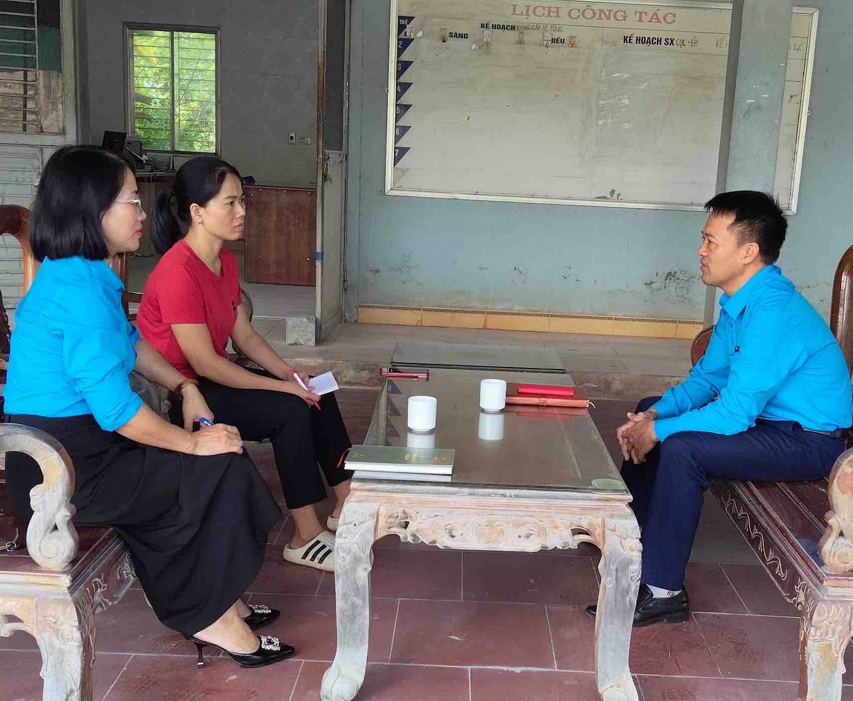 Công đoàn phường Vinh Hưng vận động thành lập công đoàn cơ sở