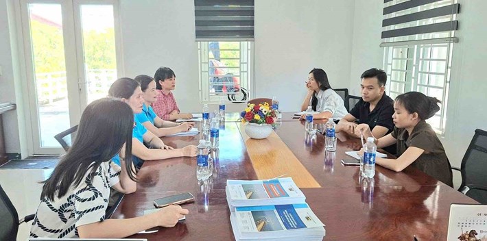 Công đoàn phường Đông Hà vận động phát triển đoàn viên, thành lập Công đoàn cơ sở. Ảnh: Công đoàn Quảng Trị