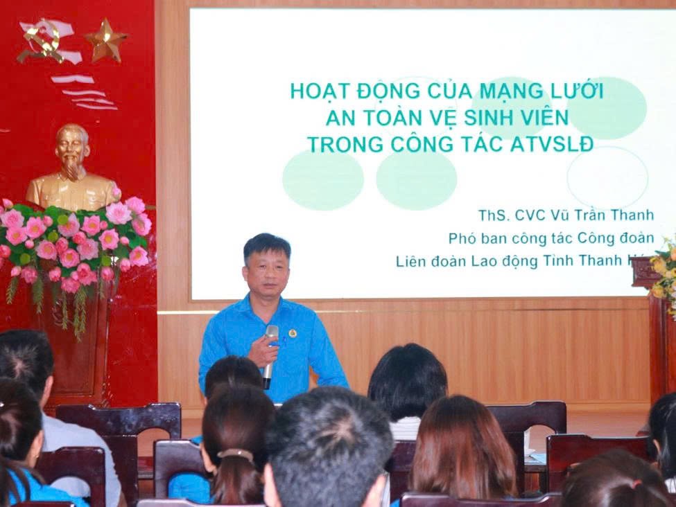 Tập huấn kỹ năng an toàn, vệ sinh lao động cho cán bộ công đoàn
