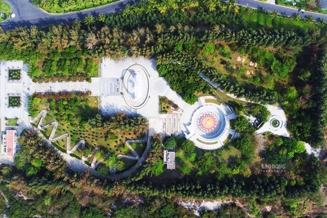 Xã Cam Lâm, nơi đóng chân Khu tưởng niệm chiến sĩ Gạc Ma, sẽ thành lập phường mới trên cơ sở hiện trạng. Ảnh: Phương Linh