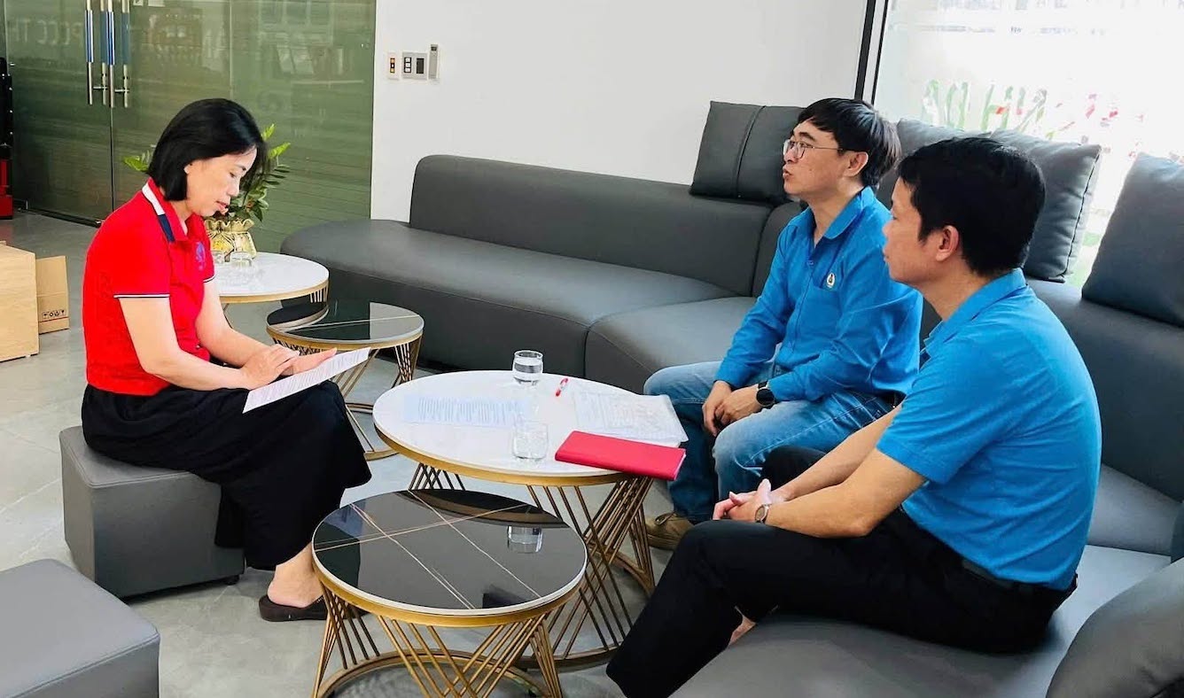 Công đoàn phường Trường Vinh vận động doanh nghiệp thành lập Công đoàn cơ sở