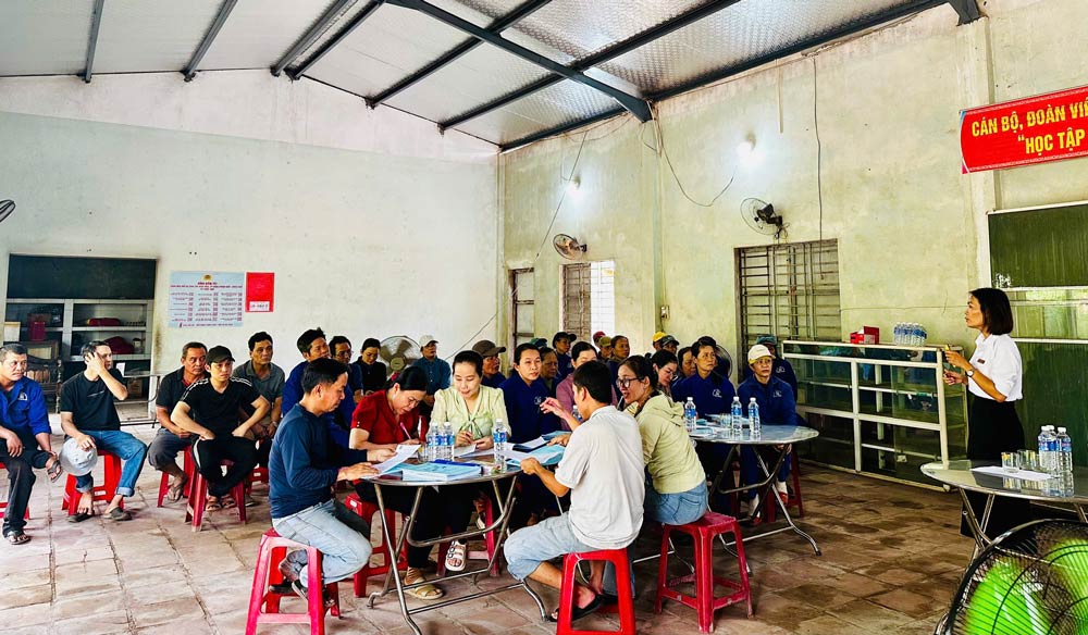Công đoàn xã Đại Lộc, Đà Nẵng tập huấn Luật An toàn, vệ sinh lao động cho người lao động