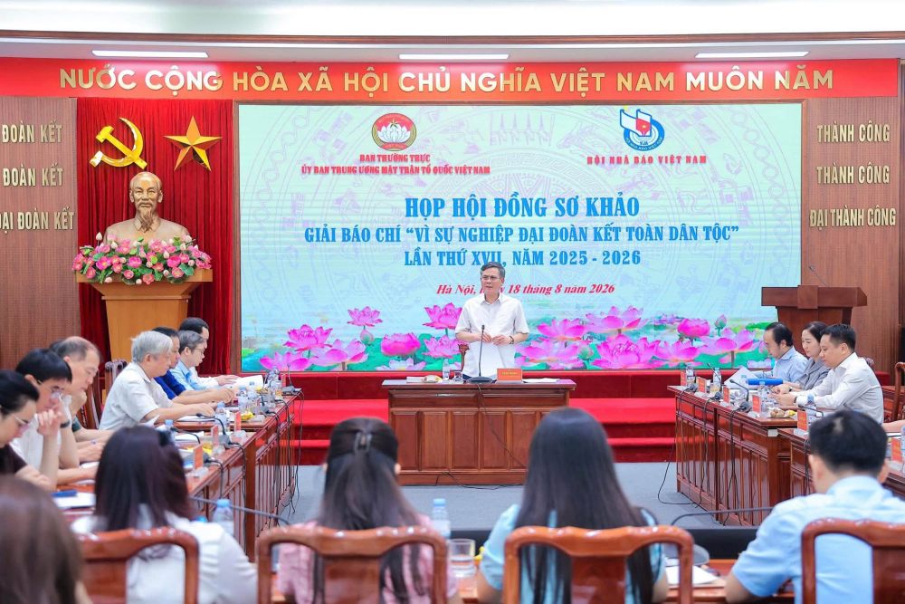 Hơn 2.700 tác phẩm dự Giải báo chí Vì sự nghiệp Đại đoàn kết toàn dân tộc