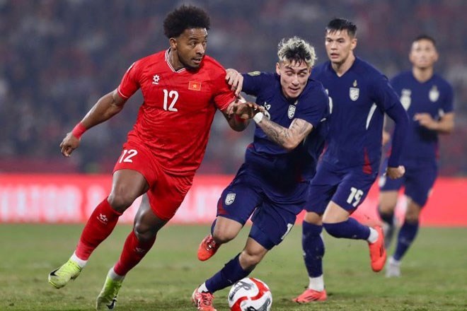 Tuyển Việt Nam đấu Thái Lan tạo nên trận chung kết hấp dẫn cho ASEAN Cup 2026. Ảnh: VFF