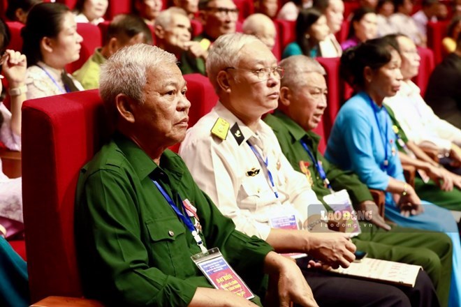 Đại biểu tham dự Hội nghị tri ân người có công với cách mạng toàn quốc năm 2026. Ảnh: Phạm Đông