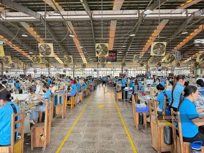Công ty Chang Shin Việt Nam TNHH - Nhà máy Long Thành, Đồng Nai tuyển 160 lao động phổ thông. Ảnh: HAC
