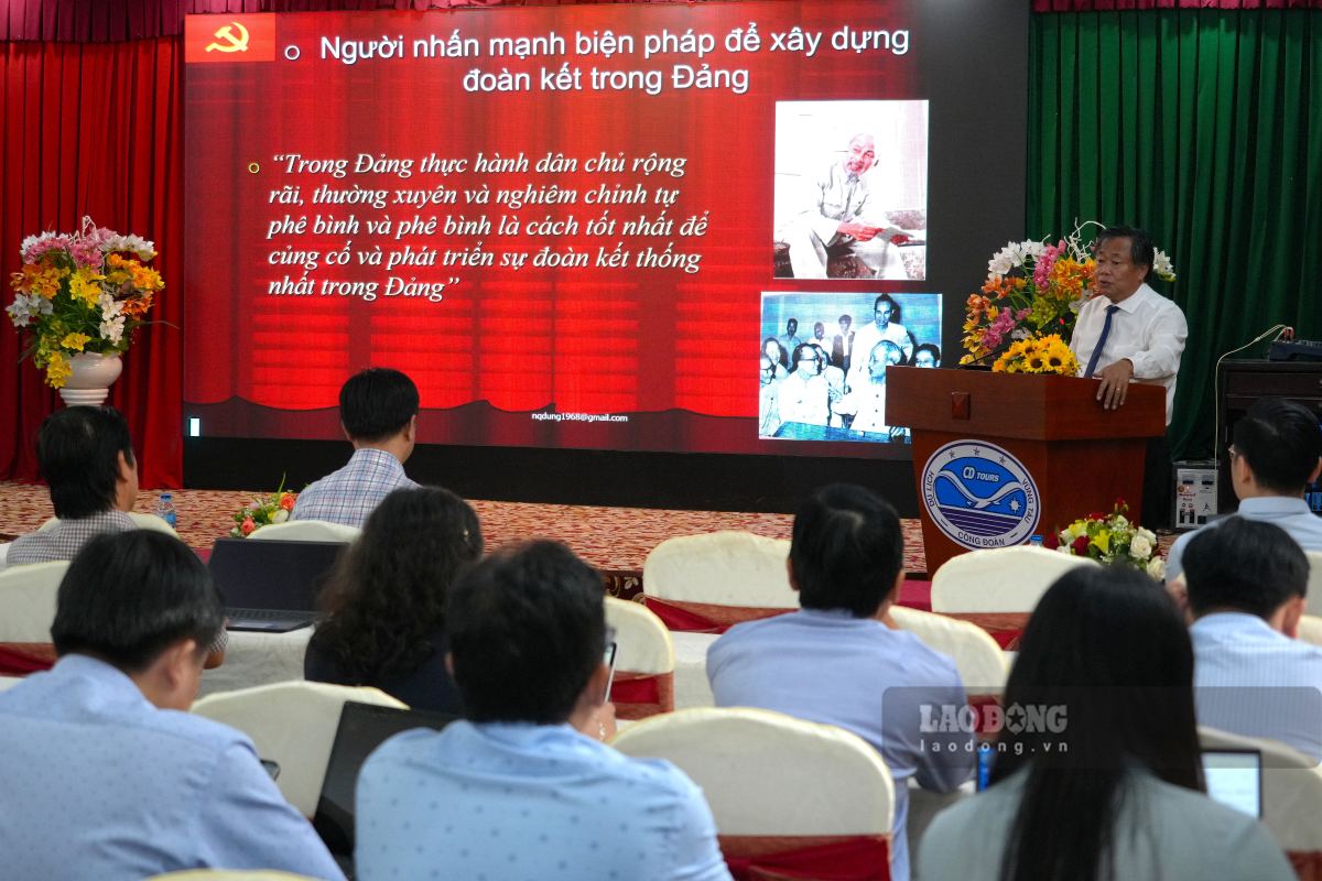 Bồi dưỡng, tập huấn nghiệp vụ cho giảng viên kiêm nhiệm ở 15 tỉnh, thành phía Nam