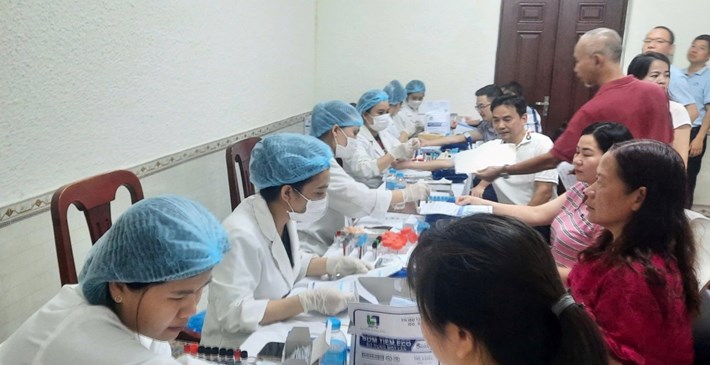 Công đoàn Trường Đại học Khoa học Xã hội và Nhân văn vừa tổ chức khám sức khỏe định kỳ năm 2026 cho toàn thể viên chức, người lao động. Ảnh: Thu Hằng/CĐ Trường Đại học Khoa học Xã hội và Nhân văn

