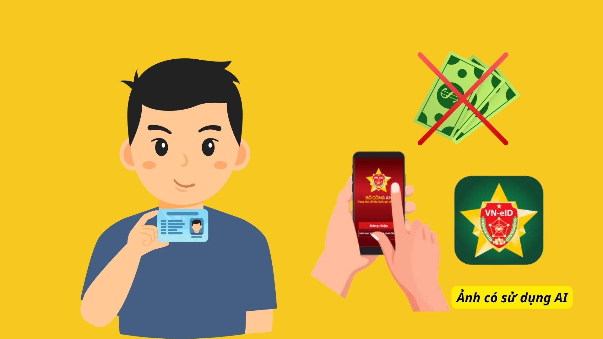 Có VNeID mức 2, người dân được miễn cấp đổi thẻ căn cước công dân