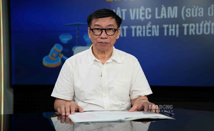 Ông Lê Quang Trung – nguyên Phó Cục trưởng Phụ trách Cục Việc làm. Ảnh: Quỳnh Chi