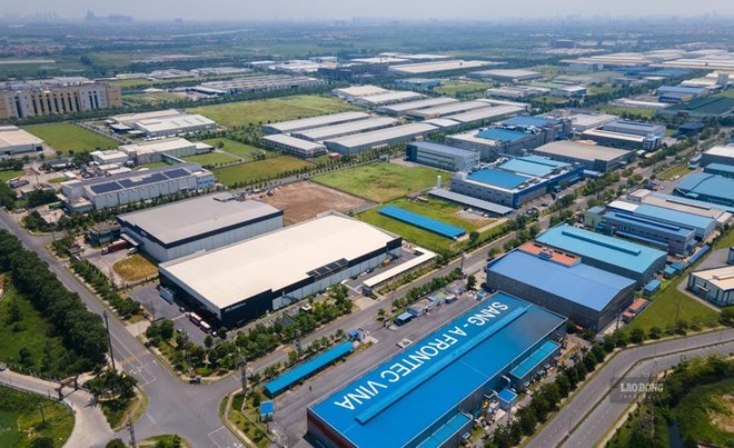 Khu công nghiệp Việt Nam - Singapore (VSIP) Bắc Ninh. Ảnh: Hải Nguyễn
