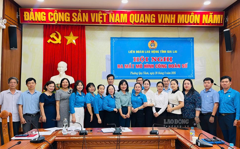 Công đoàn phường Quy Nhơn ra mắt "Một mã QR, nhiều tiện ích"