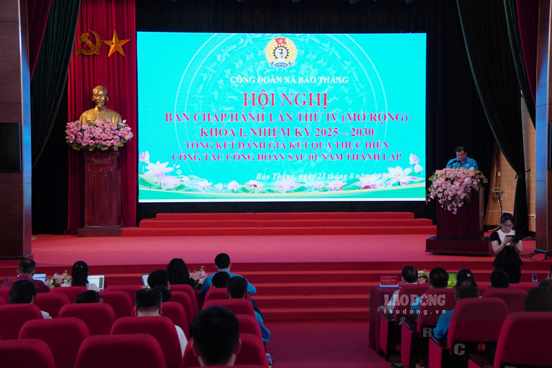Công đoàn xã Bảo Thắng đổi mới hoạt động, chăm lo người lao động